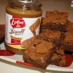 Fudgy Biscoff Brownies