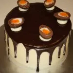 Cadbury’s Cream Egg Layer Cake