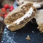 Christmas Gingerbread Sandwich Cookies