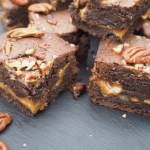 Salted Caramel and Pecan Brownies