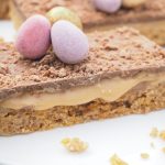 Honey Nut Cornflake and Butterscotch Slices