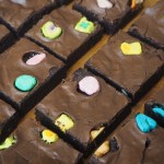 Lucky Charm Marshmallow Brownies